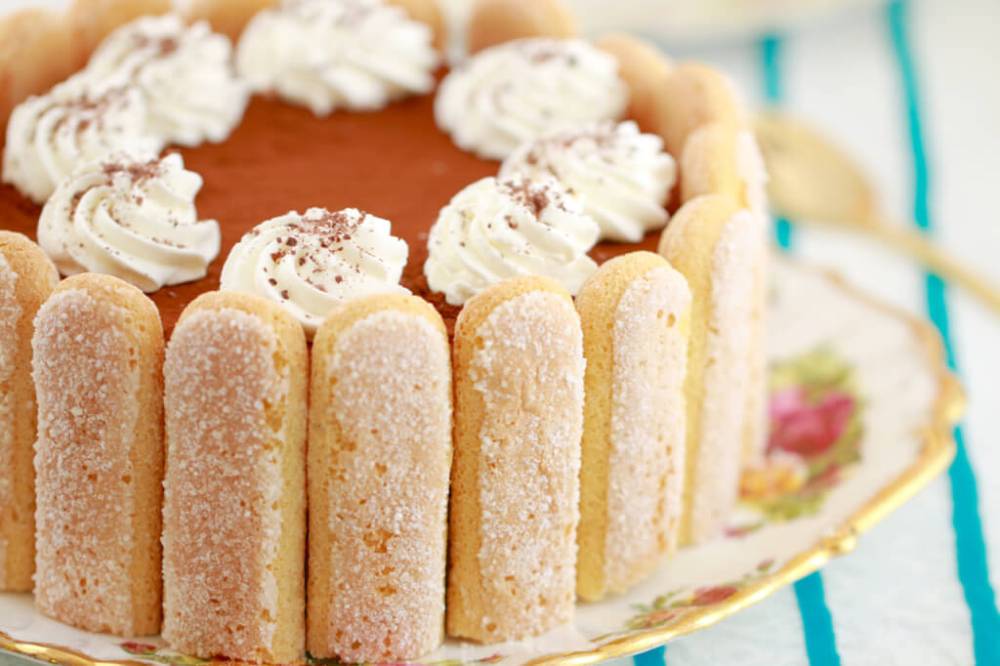 No-Bake Tiramisu Cheesecake for Valentine’s Day